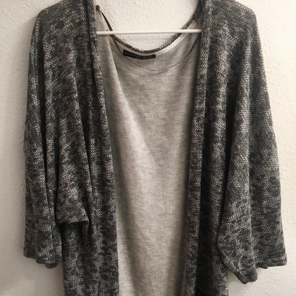 Gray kimono